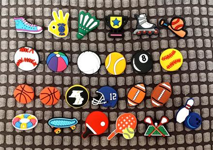 Ozdoby na kroksy - športy,