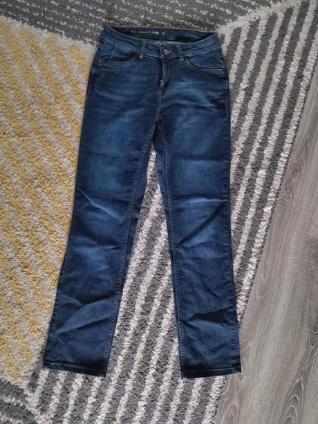 Straight jeansy, c&a,34