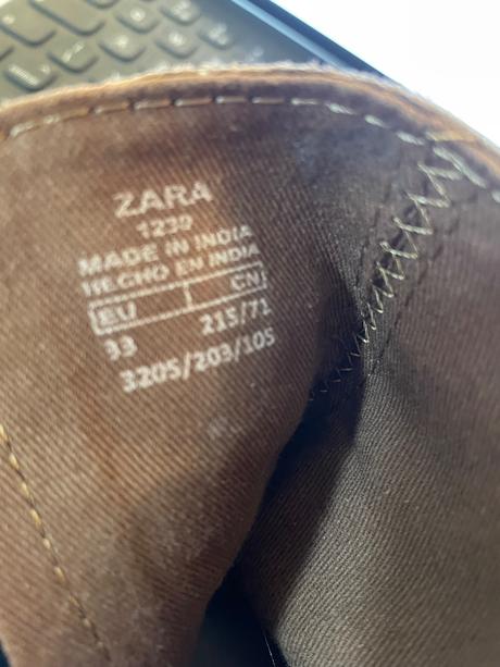 Členkové čižmy zara, zara,33
