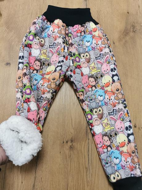 Softshellove nohavice s barančekom, 86 - 128