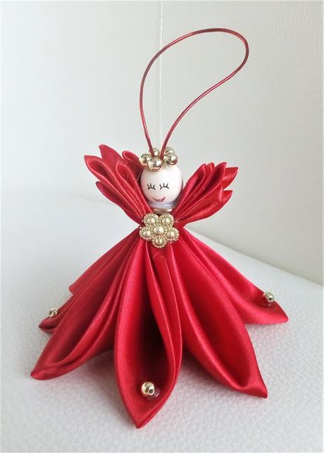 Vianočná dekorácia - anjeličkovia rôzne farby, 