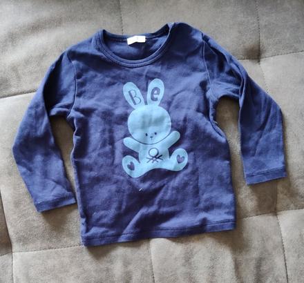 Tricka s dlhym rukavom, benetton,74