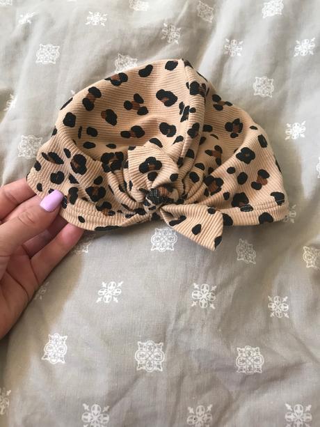 Tigrový turban 4-12 mesiacov, <50