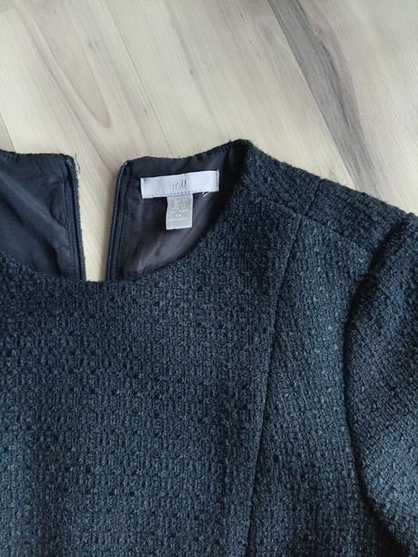 Šaty tvidove, h&m,xs