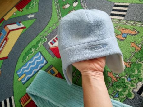 Čiapky zimné a šál, pepco,86