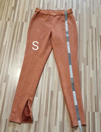 Nohavice jemný semiš s, s