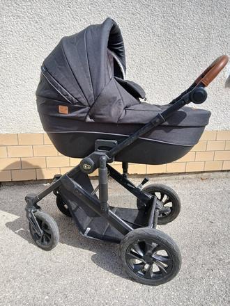 Kombinovaný kočík kinderkraft prime (sivý / grey), kinderkraft,kinderkraft prime