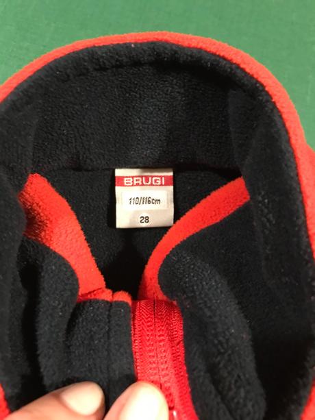 Flísová mikina, brugi,110