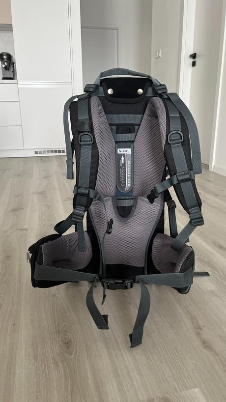 Turistiský nosič corazon panda červený, 