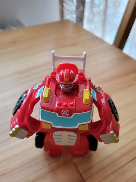 Hasičské auto transformens 2v1, 