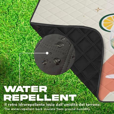 Veľká pikniková deka perletti travel gintonic,