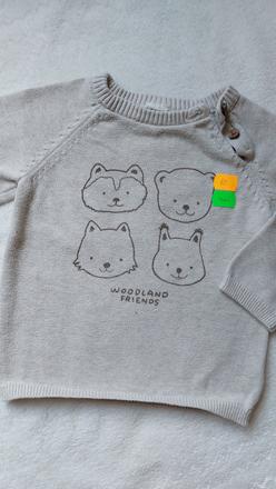 Tenší svetrík, h&m,80