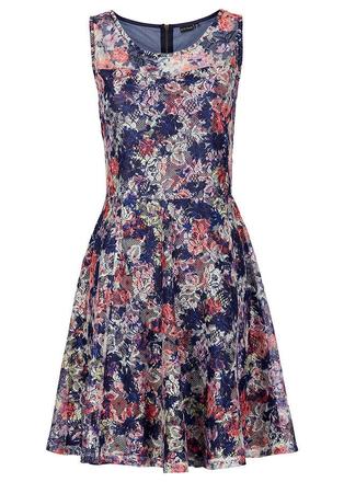 Kvetované šaty, bonprix,36