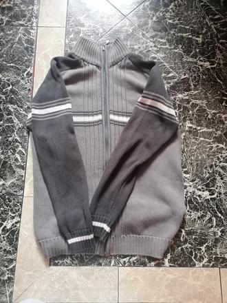 Sveter na zips 48/50, l