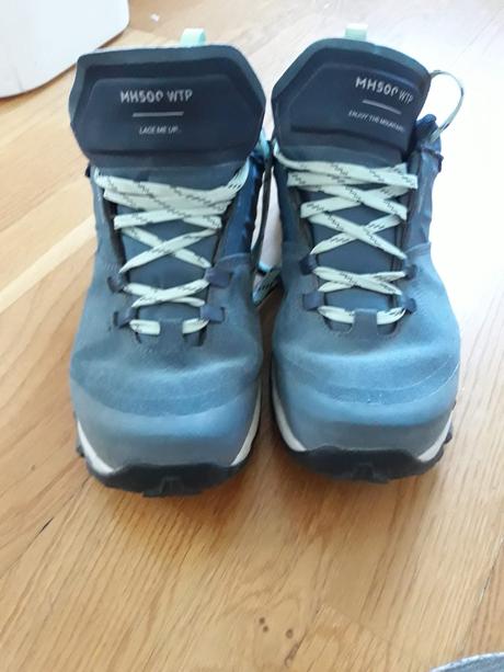 Prechodné nepremokavé topanky, quechua,40