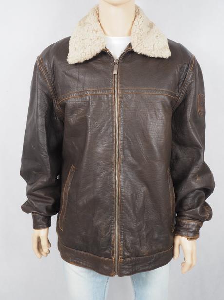 Luxusná kožená bunda engbers, xxl