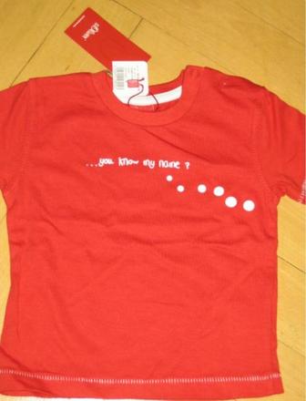 S.oliver tričko s nápisom, s.oliver,68