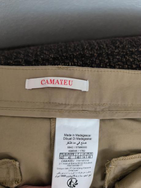Damske nohavice, camaieu,42