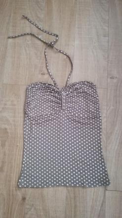 Bodkovaný topik tričko, m