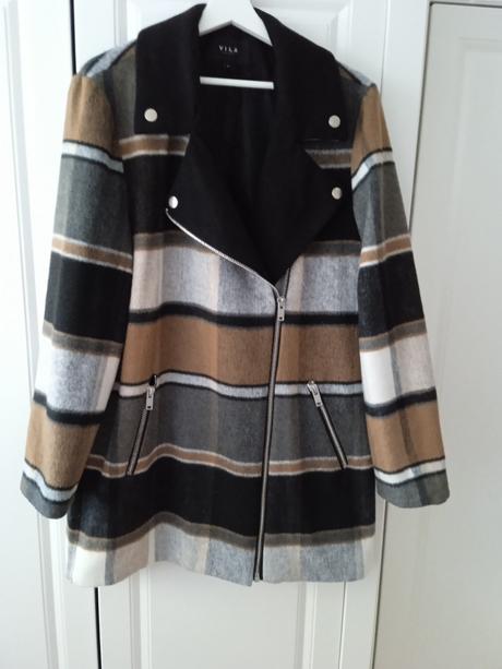 Károvaný kabát, xl