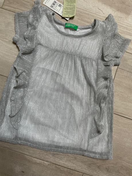 Krásny slávnostný top, benetton,104 / 110