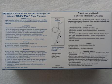 Odsávačka hlienov, arianna