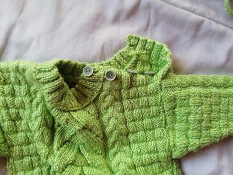 Pletený sveter, 80
