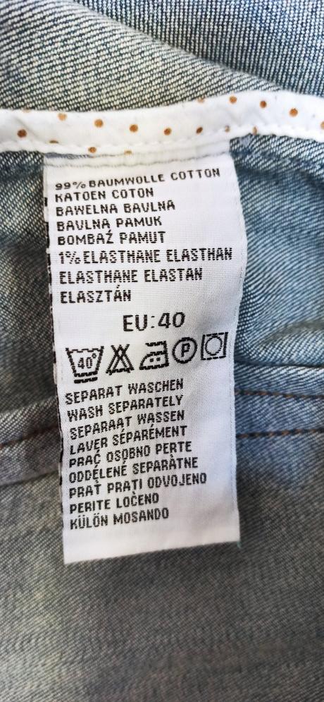 Originál nová riflová bunda značky montego, 40