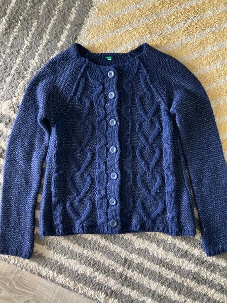 Trblietavý sveter benetton, benetton,152