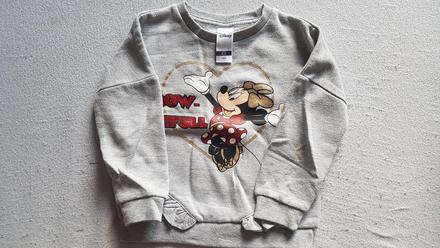 Minnie mikinka - jemne zateplená, disney,104