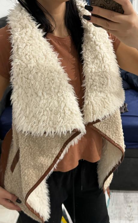 Dámska teplá vesta s, gate,s