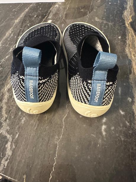 Detské barefoot tenisky be lenka perk - black & wh, be lenka,27