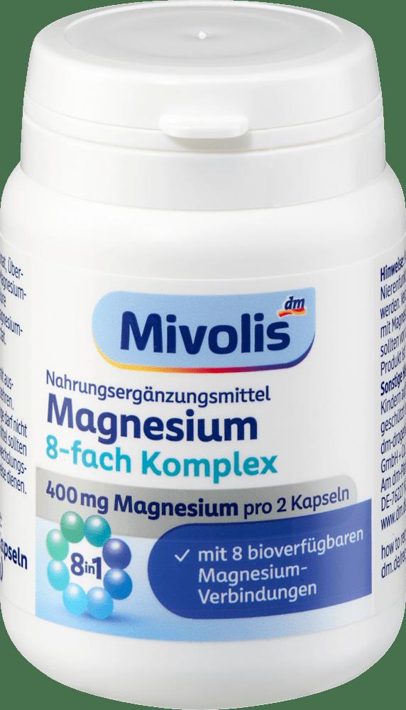 Mivolis Kapsuly Magnesium komplex 8 foriem, 60 ks