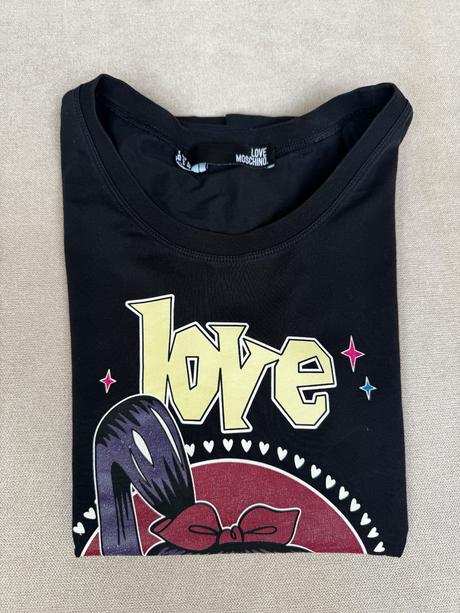 Love moschino  tričko, abercrombie&fitch,s