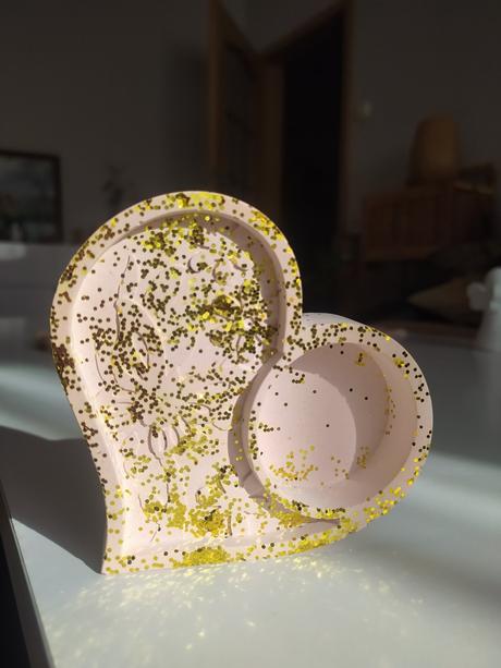 Srdiečko s trblietkami, 