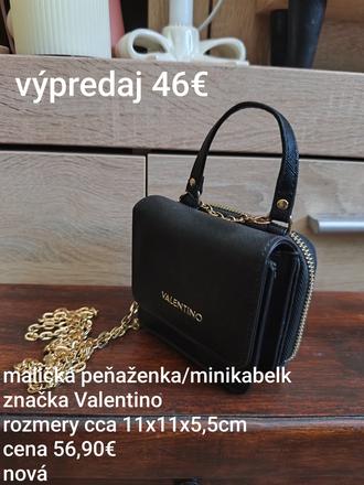 Dámska maličká kabelka/peňaženka značky valentino, valentino