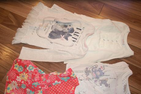 Tričká s dlhým rukávom 104 cm  3ks next, 1ks m&s, next,104