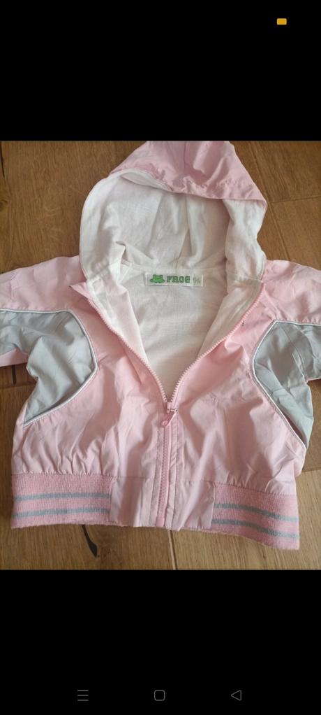 Detská prechodná vetrovka, frog,68