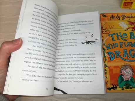 Andy shepherd the boy who grew dragons nau20, 