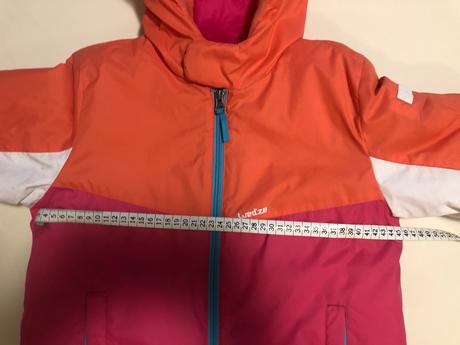 Dievčenská bunda zn. decathlon, wedze,116