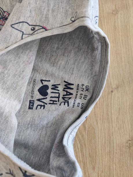 Šaty do školy/škôlky 122/128, f&f,122