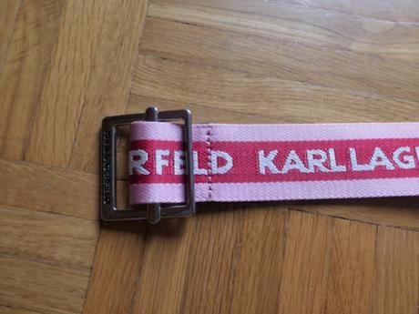 Karl lagerfeld original ikonicky opasok, karl lagerfeld