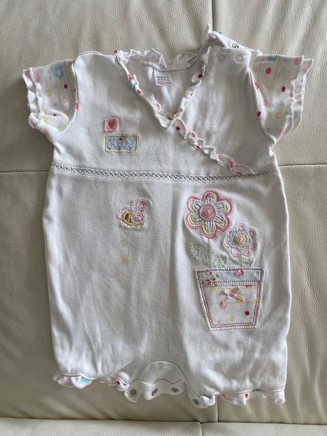 Krásne šaty + letný overal grátis, 68–80