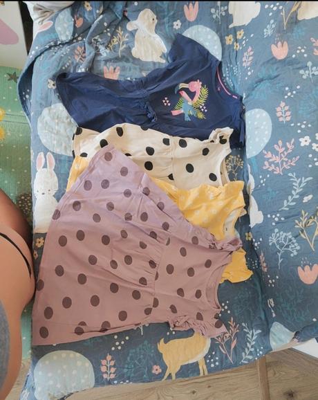 Šaty 4ks 98/104, h&m,98