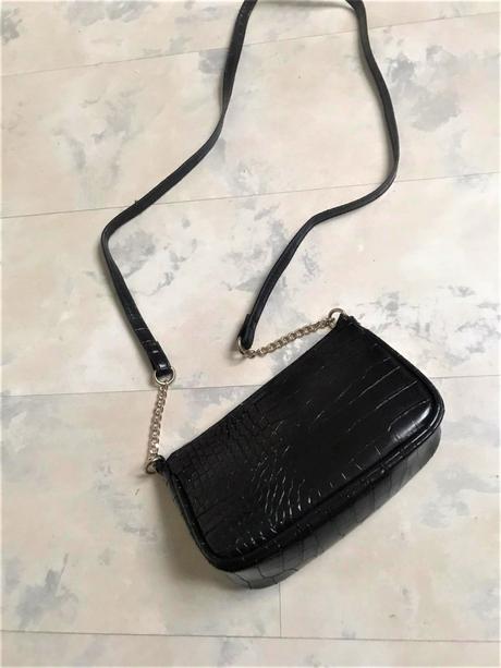 Crossbody kabelka s imitáciou hadieho vzoru, 