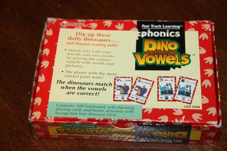 Dino jamboree vowels, 