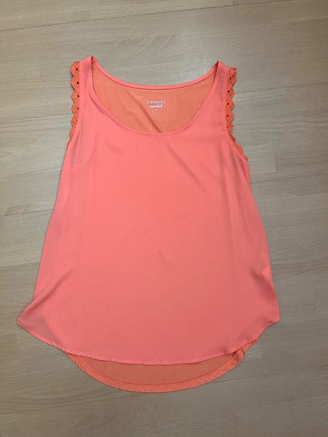 Lososový top, camaieu,s