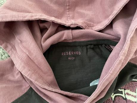 Reserved tričko predlžené s kapucňou a vreckom 98, reserved,98