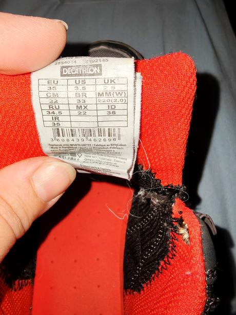 Krásne členkové tenisky, quechua,35