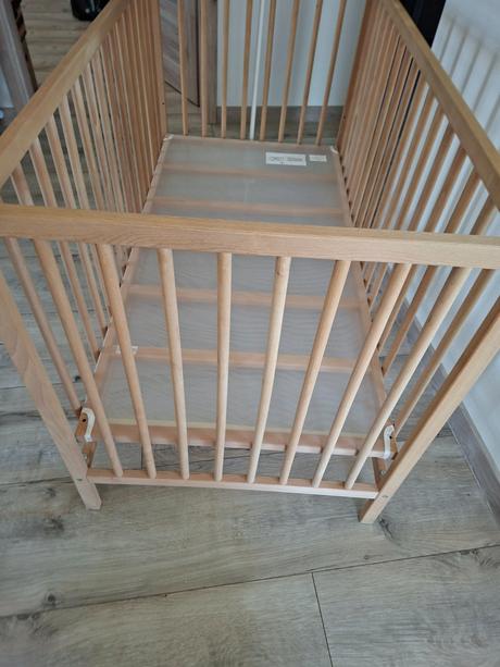Detská postieľka ikea, šírka (cm): 65,dĺžka (cm): 120